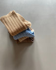 Condor Basic Rib Knee Socks Turron